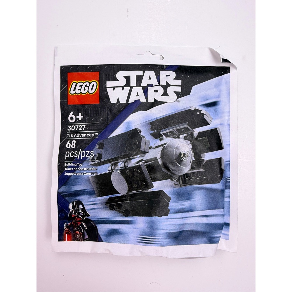 LEGO Star Wars TIE Advanced 30727 Polybag 68 Pieces Building Toy New Sealed